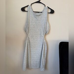 Caution to the wind side cutout dress